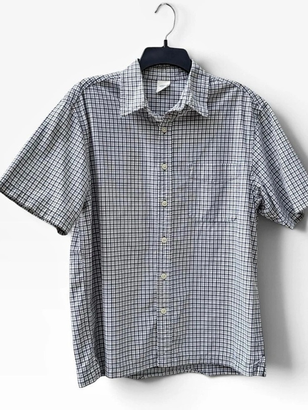 Old Navy Short Sleeve Checkered Button Down